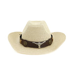 Western cowboy ethnic straw hat - Heritage cosmetics and beauty care