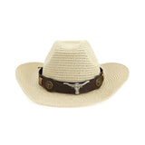 Western cowboy ethnic straw hat - Heritage cosmetics and beauty care