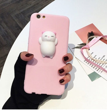 Cat Case For7 6 6S Plus 5 5S SE Cases Lovely Cartoon Soft Cat Cases Heritage cosmetics and beauty care