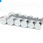 Pure Steel Home Fitness Electroplating Dumbbell Gym Equipment - Heritage cosmetics and beauty care