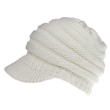 Women Ponytail Beanies Autumn Winter Hats Female Soft Knitting Caps Warm Ladies Skullies - Heritage cosmetics and beauty care