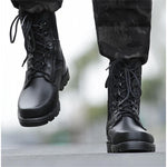 Combat wool boots outdoor tooling boots - Heritage cosmetics and beauty care