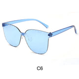 Frameless one-piece sunglasses - Heritage cosmetics and beauty care