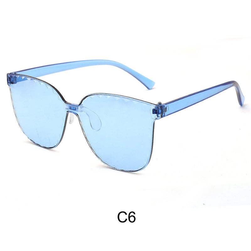 Frameless one-piece sunglasses - Heritage cosmetics and beauty care