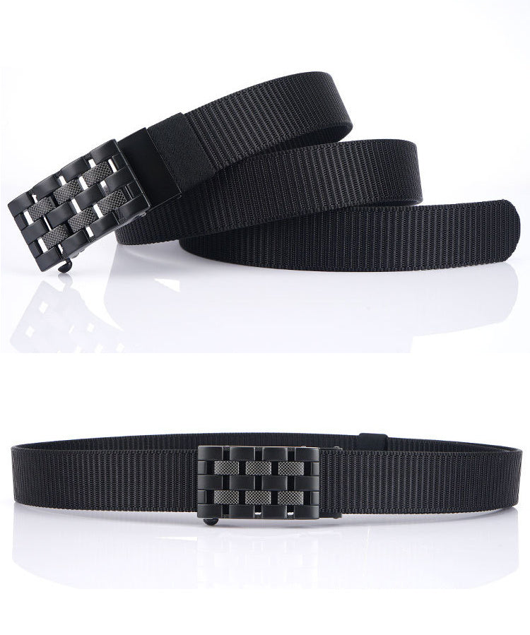 Automatic buckle nylon belt - Heritage cosmetics and beauty care