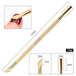 Stainless steel dead skin push nail file Heritage cosmetics and beauty care