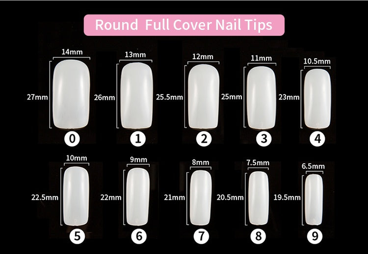 500 French nails - Heritage cosmetics and beauty care