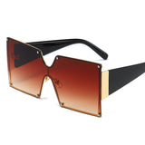 One  Piece Square Sunglasses - Heritage cosmetics and beauty care