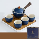 Tea Set Gift Set Office Home Automatic Tea Maker Portable Heritage cosmetics and beauty care