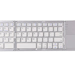 Ultra-thin Tri-fold Folding Touch Keyboard - Heritage cosmetics and beauty care