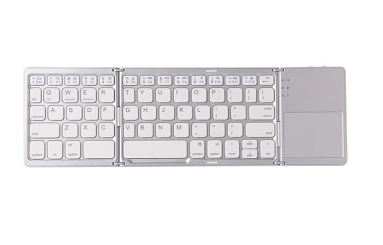 Ultra-thin Tri-fold Folding Touch Keyboard - Heritage cosmetics and beauty care