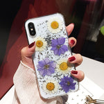 Compatible With Compatible With  , Qianliyao Dried Real Flower Cases For I  XR Case Handmade Clear Soft Back Cover For Heritage cosmetics and beauty care