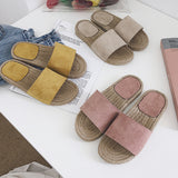 Straw Slippers - Heritage cosmetics and beauty care