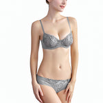 Women's embroidered bra set - Heritage cosmetics and beauty care