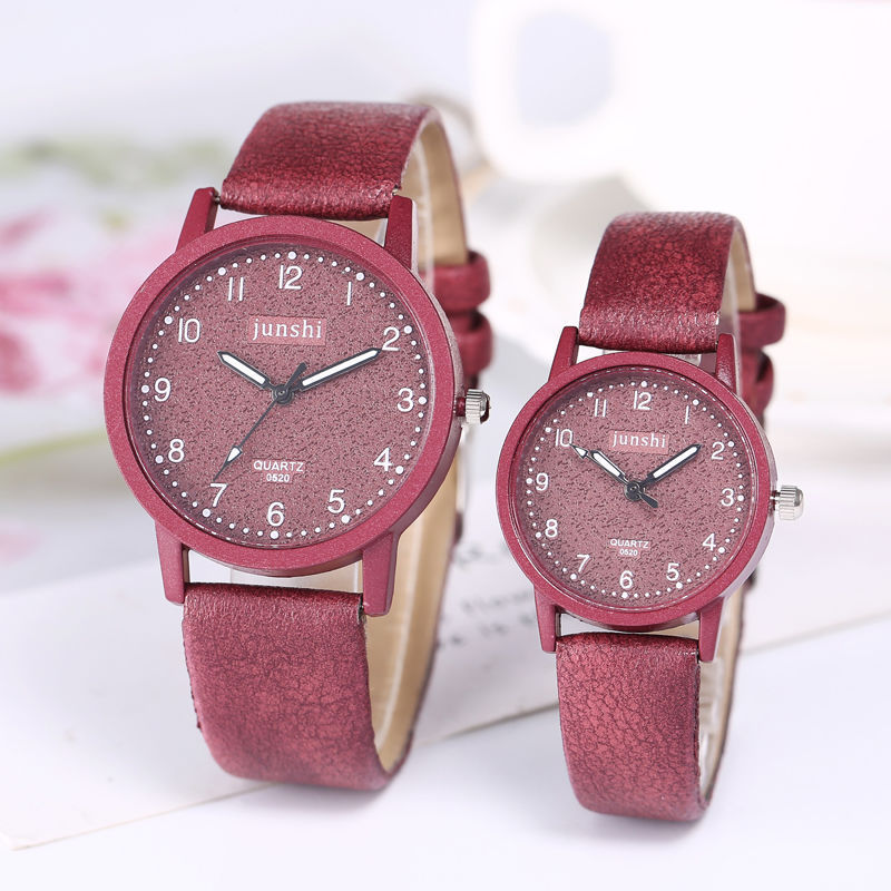 Casual fashion men and women couple quartz watches - Heritage cosmetics and beauty care