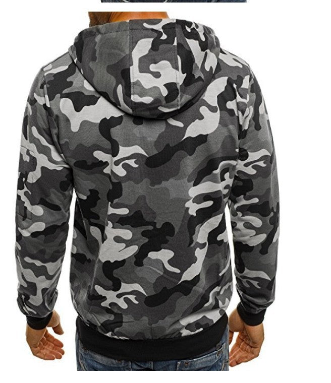 Camouflage Cardigan Hoodies - Heritage cosmetics and beauty care