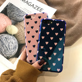 Blu-ray Laser Gradient Case For  Love Heart Phone Cases For Glossy Soft Silicon Back Cover Heritage cosmetics and beauty care