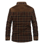 Winter Jacket Men Thicken Warm Fleece Jackets Coats Pure Cotton Plaid Jacket Military Clothes - Heritage cosmetics and beauty care