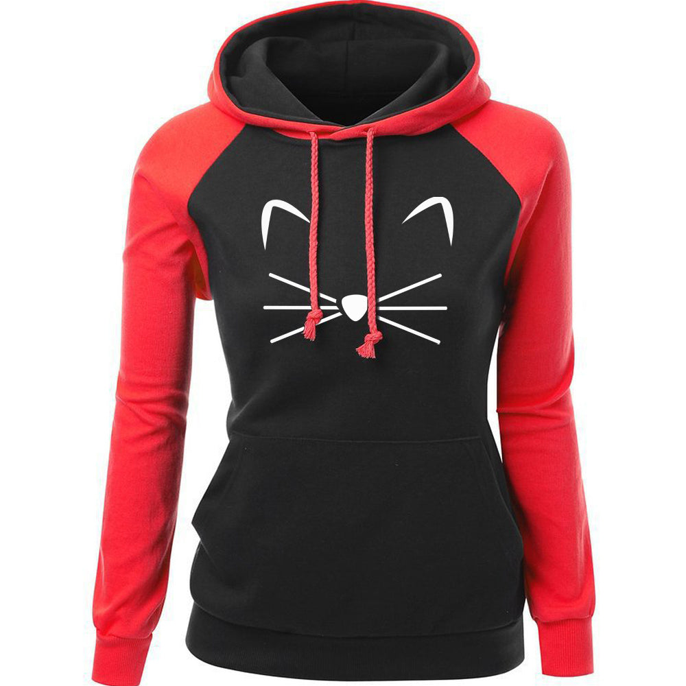 Cute Cat Woman Hoodies Sweater - Heritage cosmetics and beauty care