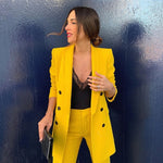 Blazer yellow jacket - Heritage cosmetics and beauty care