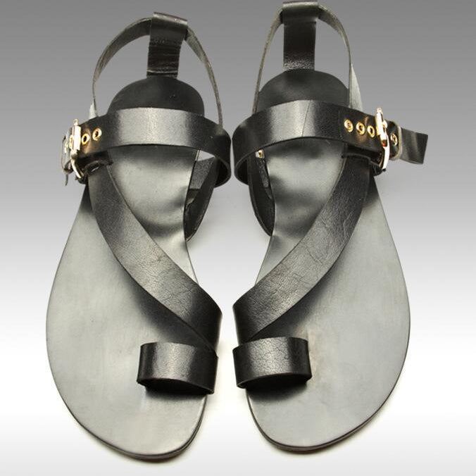 Vintage Summer Flat Sandals - Heritage cosmetics and beauty care