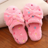 Bowknot cotton slippers - Heritage cosmetics and beauty care