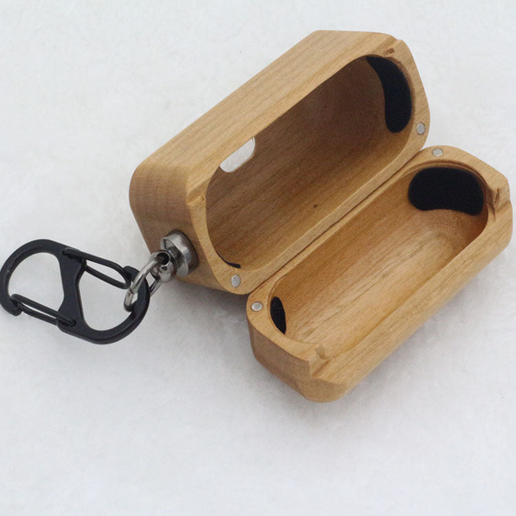 Compatible with Apple, Wooden earphone shell bluetooth earphone cover Heritage cosmetics and beauty care