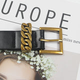 Fashion Fried Dough Twist Buckle Belt Lady - Heritage cosmetics and beauty care