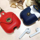 Compatible with Apple, AirPods leather earphone cover Heritage cosmetics and beauty care