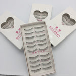 Taiwan handmade 217 cotton thread stalk false eyelashes - Heritage cosmetics and beauty care