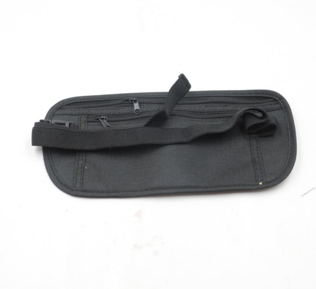 Zippered Waist Security Pouch With Coolmax Fabric - Heritage cosmetics and beauty care