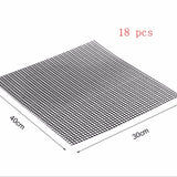 Barbecue Non-Stick Wire Mesh Grilling Mat Reusable Cooking Grilling Mat For Outdoor Activities