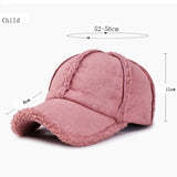 Fashion Hats Women Peaked Cap Solid Color Broken Edge Design Baseball Cap Sport - Heritage cosmetics and beauty care