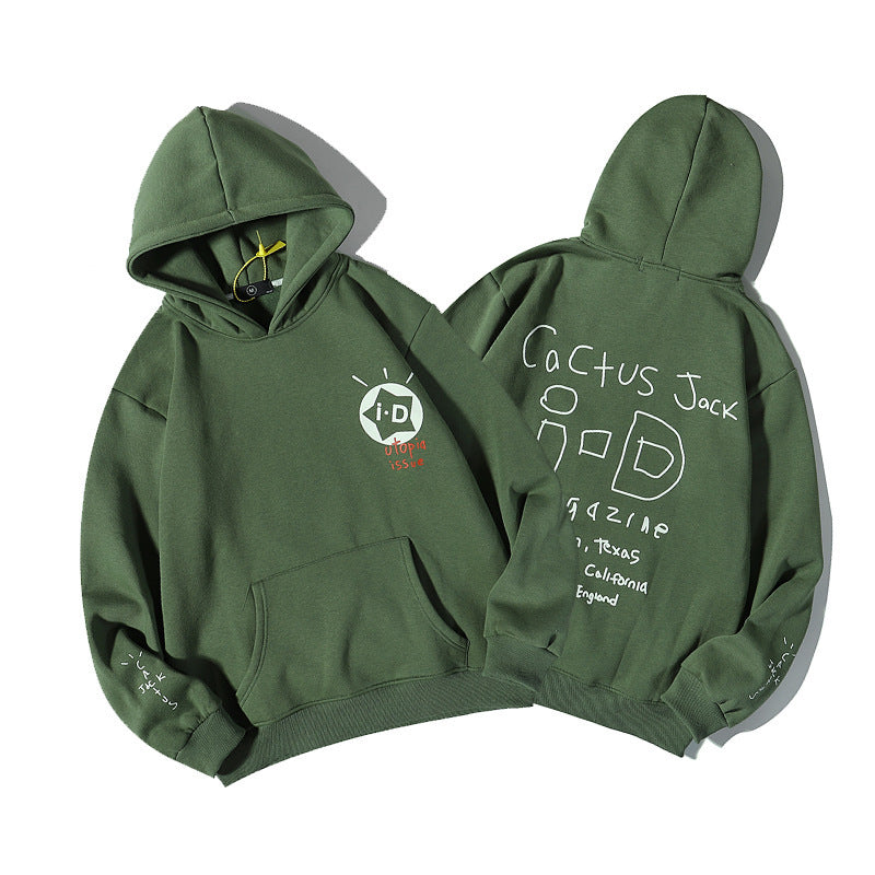 Dark Green With Plush Hoodies Around The Parade - Heritage cosmetics and beauty care