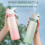 Spray Water Bottle For Girls Outdoor Sport Fitness Water Cup Large Capacity Spray Bottle Drinkware Travel Bottles Kitchen Gadgets - Heritage cosmetics and beauty care