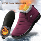 Winter Snow Boots Women Waterproof Shoes Warm Ankle Boots - Heritage cosmetics and beauty care