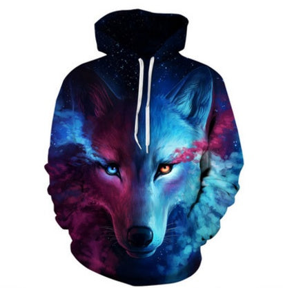 Wolf Printed Hoodies Men 3D Sweatshirt - Heritage cosmetics and beauty care