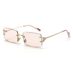 Trimmed light-colored sunglasses - Heritage cosmetics and beauty care