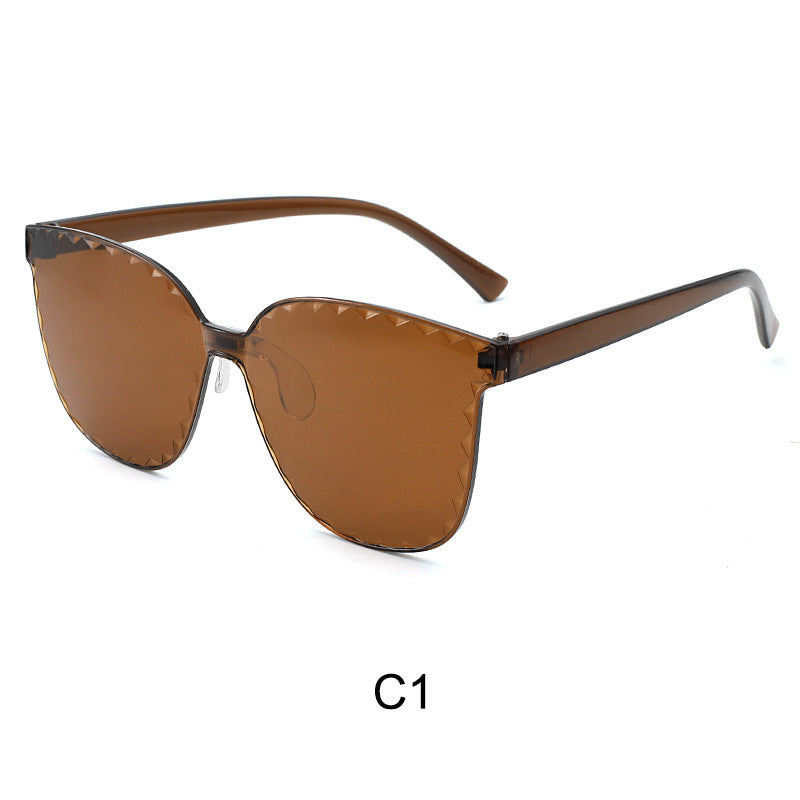 Frameless one-piece sunglasses - Heritage cosmetics and beauty care