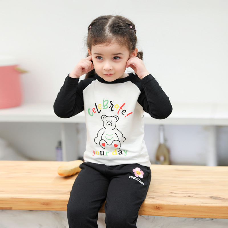 Spring Girls' T-Shirt Long Sleeve T-Shirt Baby Clothes - Heritage cosmetics and beauty care