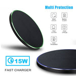 Fast Wireless Charger Disc Thin Leather Material For Apple Phone Headset Heritage cosmetics and beauty care