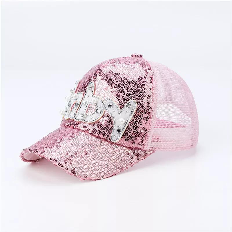 Men's And Women's Caps Men's Hats Sequins Sunscreen Baseball - Heritage cosmetics and beauty care