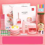 Deli Learning Stationery Set Gift Box Learning Supplies Gift Bag - Heritage cosmetics and beauty care