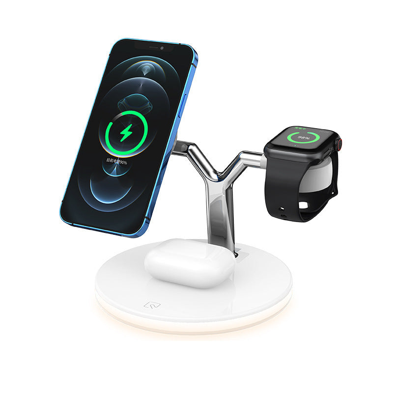 Compatible with Apple, 3 In 1 Magnetic Wireless Charger 15W Fast Charging Station For Magsafe Chargers Heritage cosmetics and beauty care