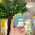 Compatible with Apple, Wireless Bluetooth Cute Dinosaur Earphone Cover Case Heritage cosmetics and beauty care