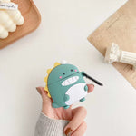 Compatible with Apple, Wireless Bluetooth Cute Dinosaur Earphone Cover Case Heritage cosmetics and beauty care