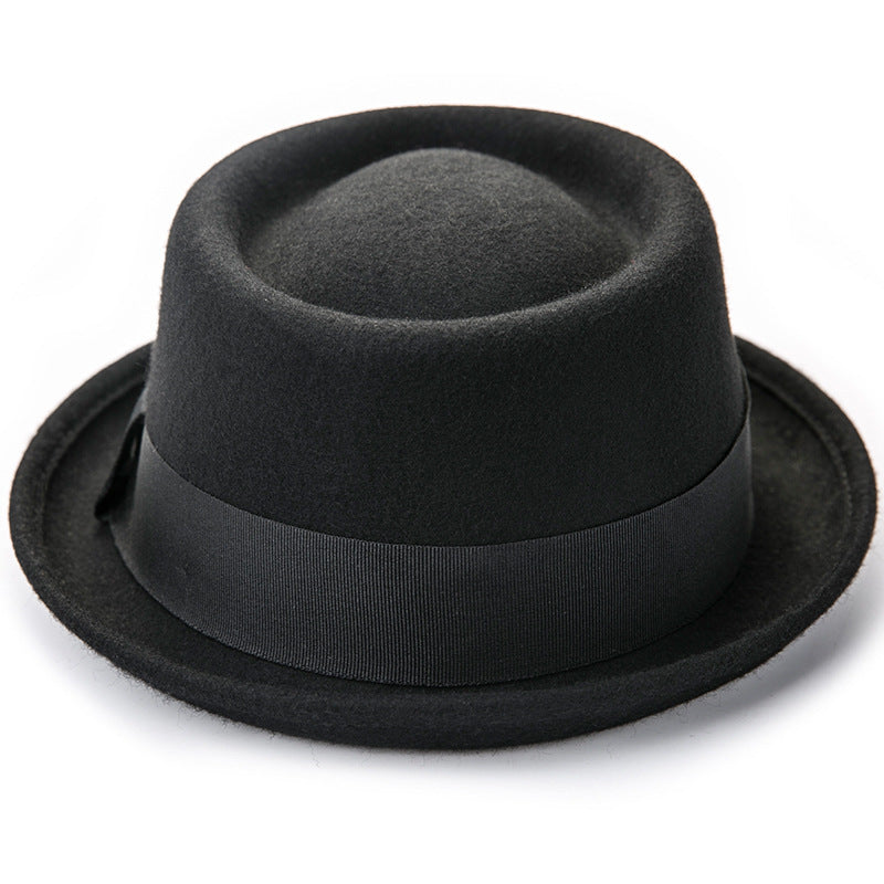 Men's Hats Korean Style Warm And Fashionable Wool - Heritage cosmetics and beauty care