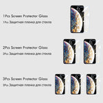 Compatible with Apple, 3Pcs Full Cover Glass On The For iPhone X XS Max XR Temper Heritage cosmetics and beauty care