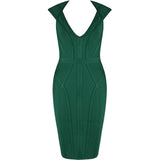 Bandage Dress Women Sexy Green Bodycon Evening dresses Heritage cosmetics and beauty care