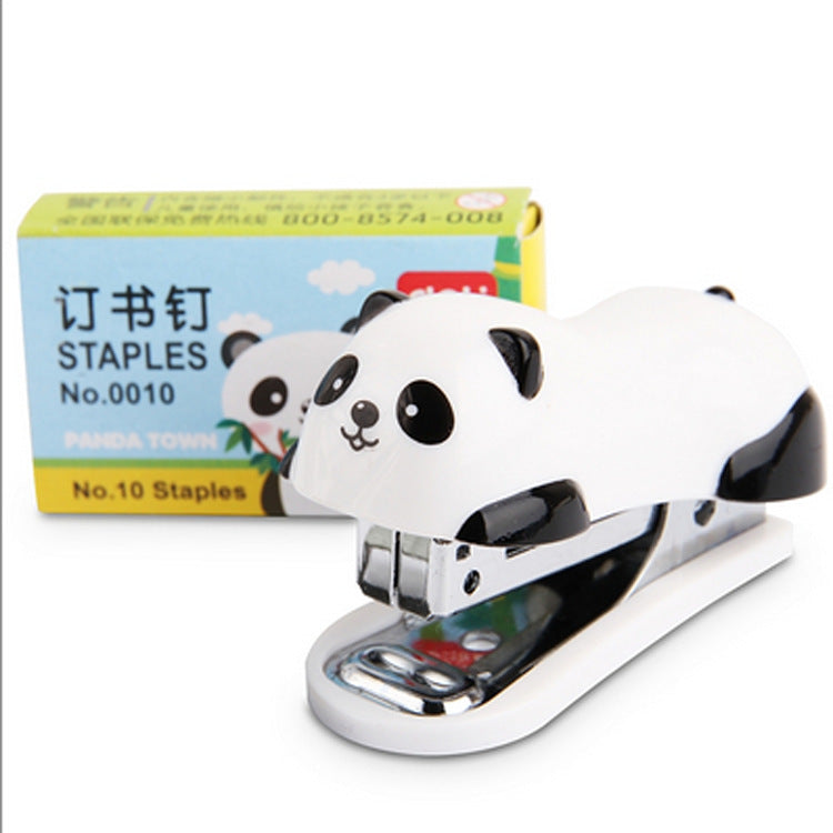 Cartoon Panda No. 10 Stapler Student Stapler - Heritage cosmetics and beauty care